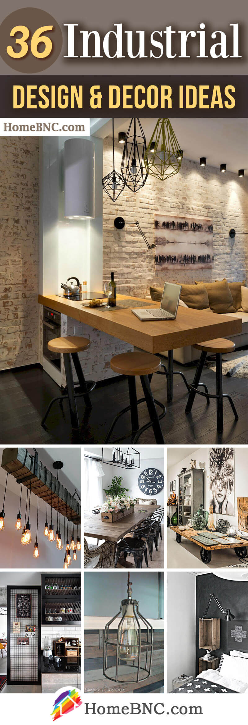 Industrial Home Decor Ideas