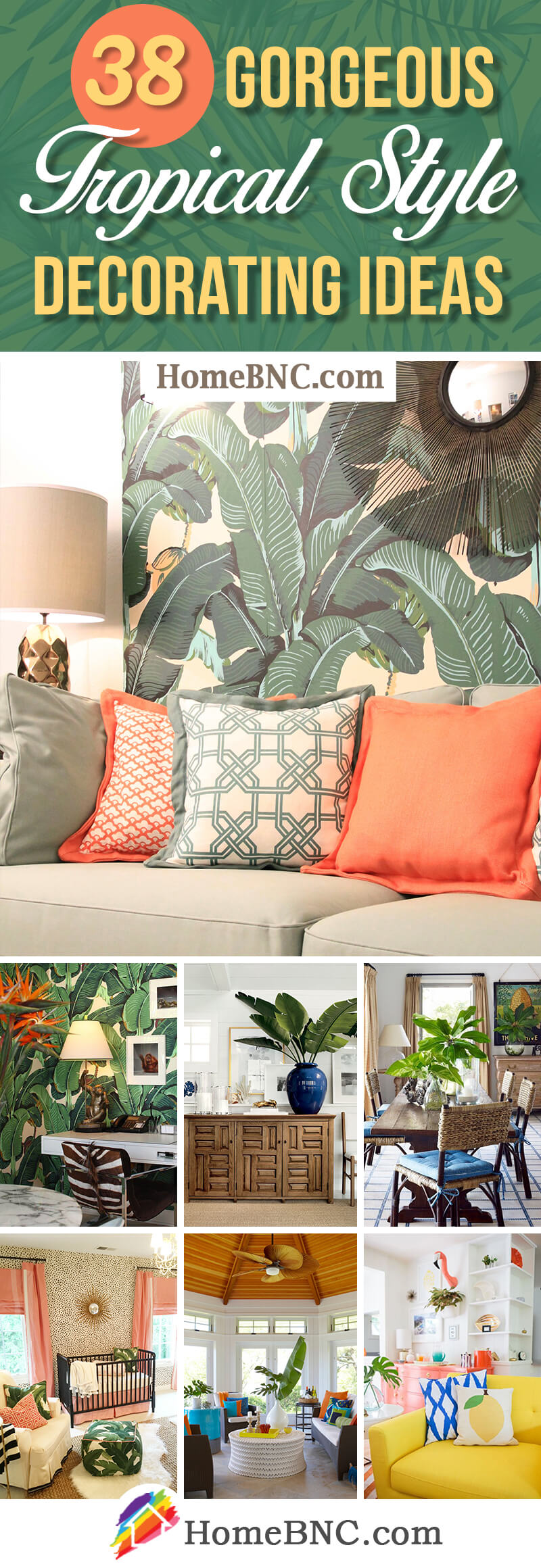 Tropical Style Decorating Ideas