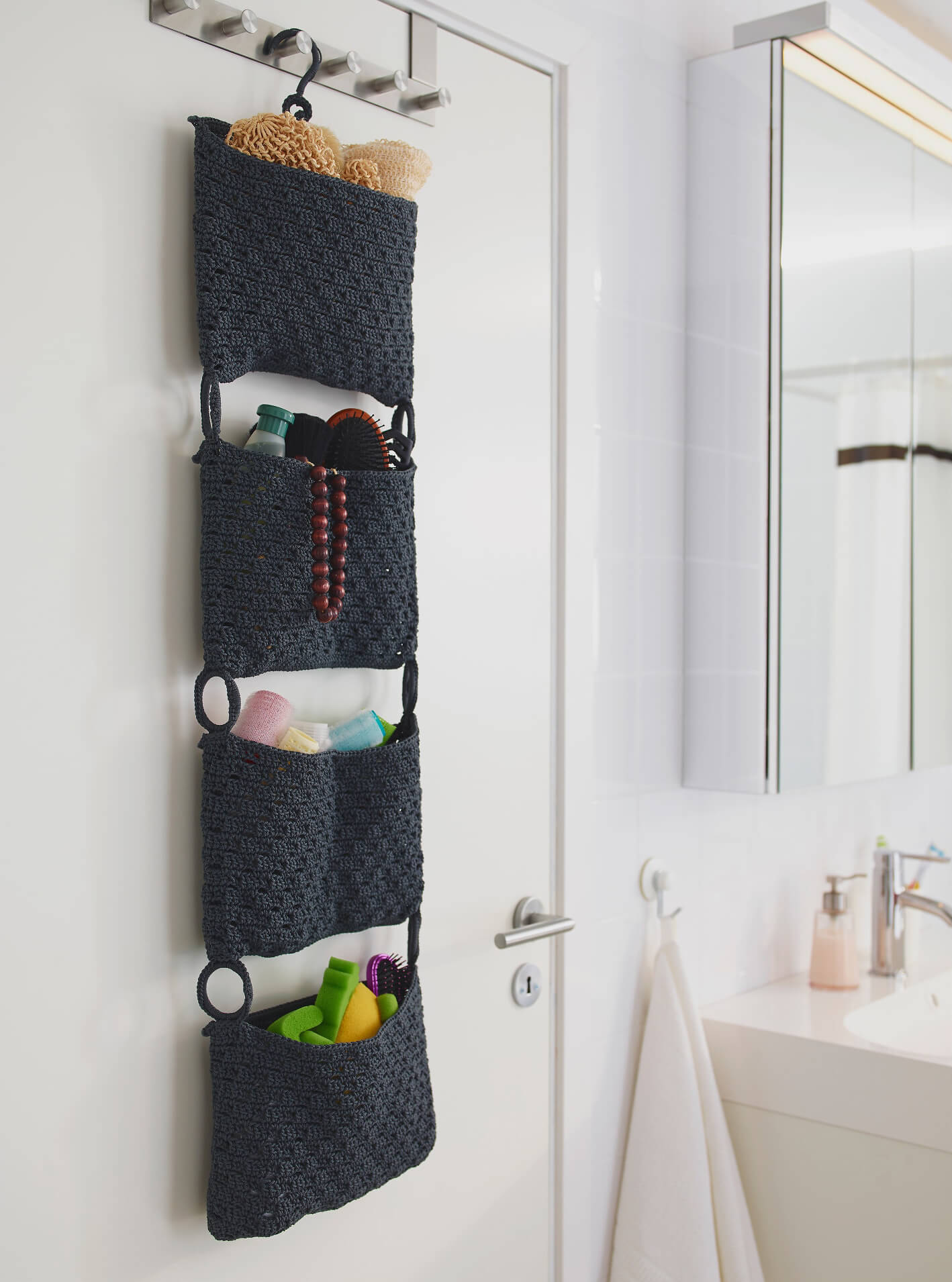 Long Door Hanging Bathroom Storage