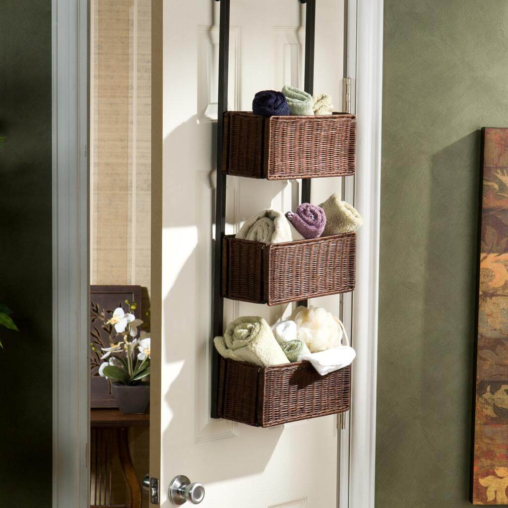 Over the Door Closet Baskets