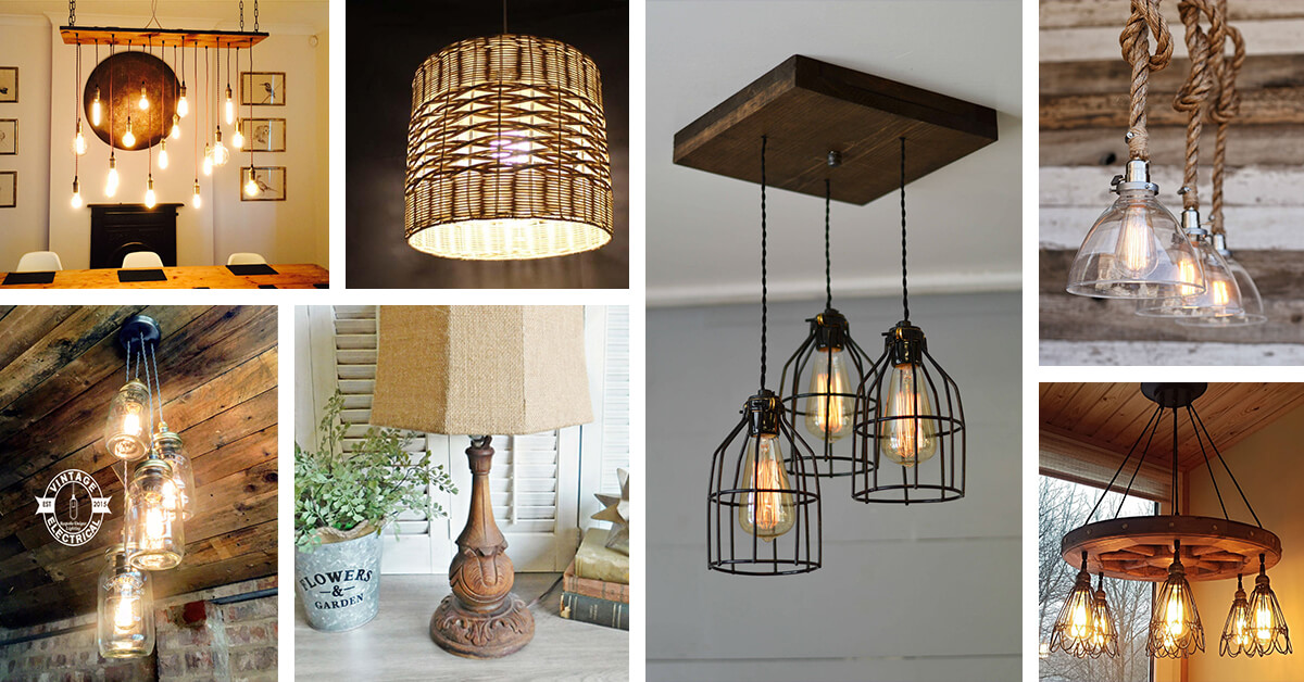 Featured image for 25 Fabulous Rustic Lighting Ideas to Give Your Home a Lovely Vintage Look