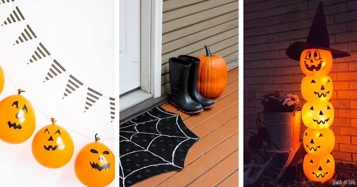 Featured image for “13 DIY Dollar Store Halloween Decorations to Make Holiday More Fun”