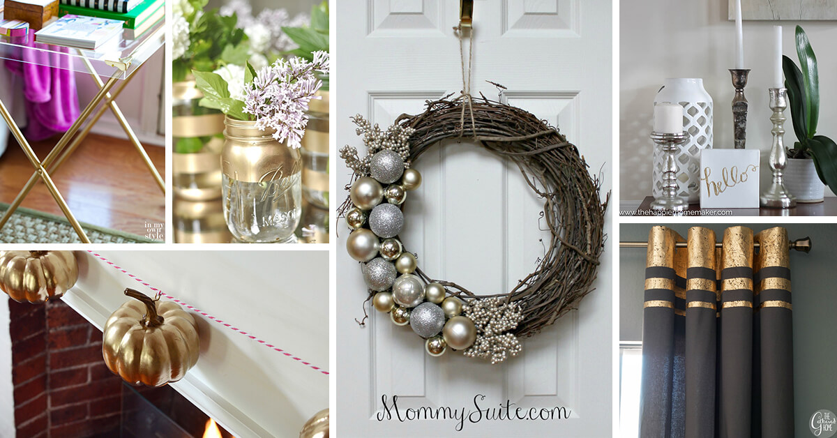 Featured image for “20 DIY Silver and Gold Decor Ideas to Make Your Home Shimmer”