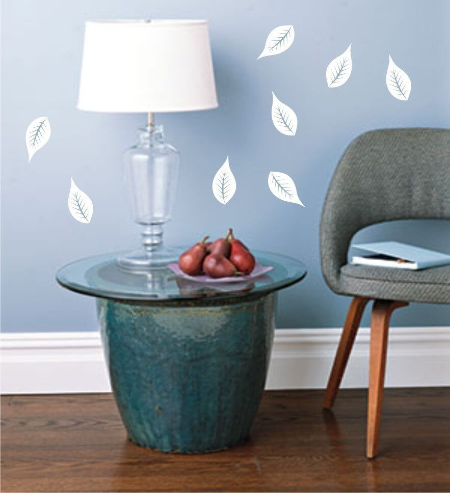 Birch Tree Leaf Wall Stickers