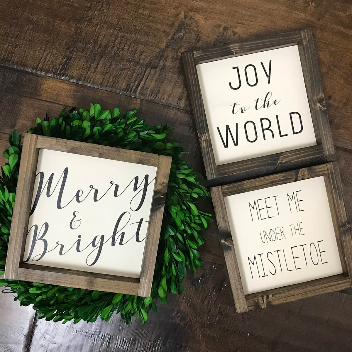 Mini Christmas Quotes Ornaments