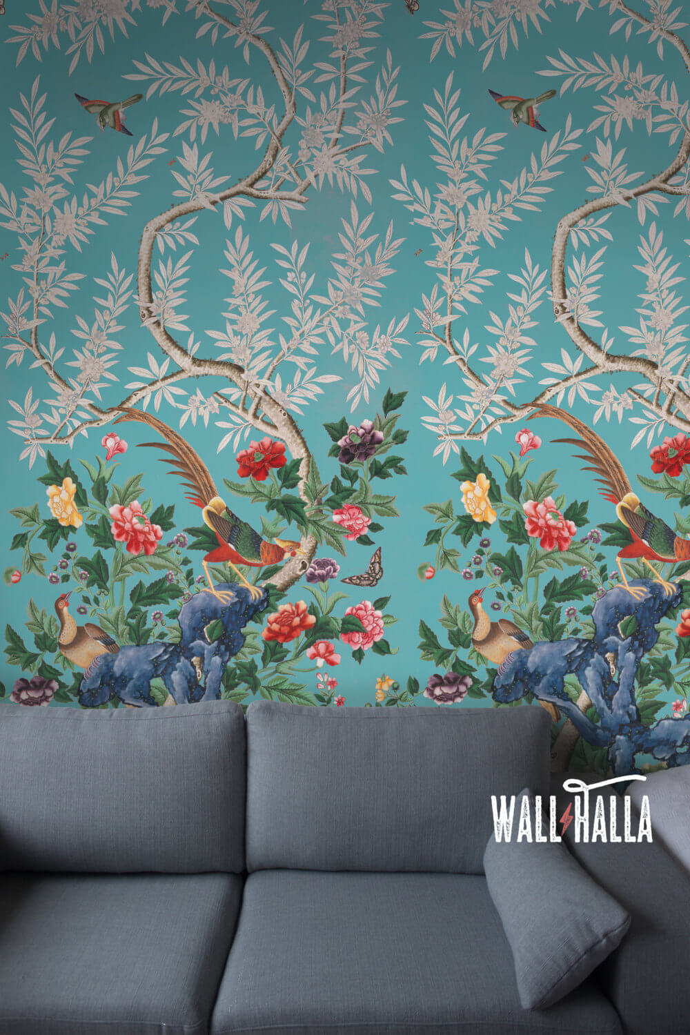 Vivid Flourishing Blossom Vintage Wall Decals