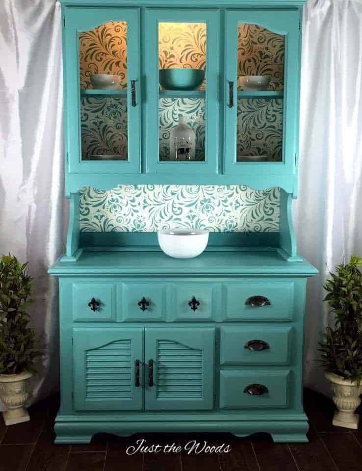 Bright Blue Paint Can Enhance Wallpaper