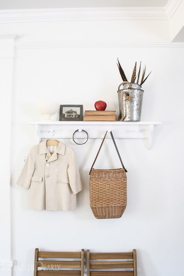 Schoolhouse Style Wooden Seating and Storage Entryway