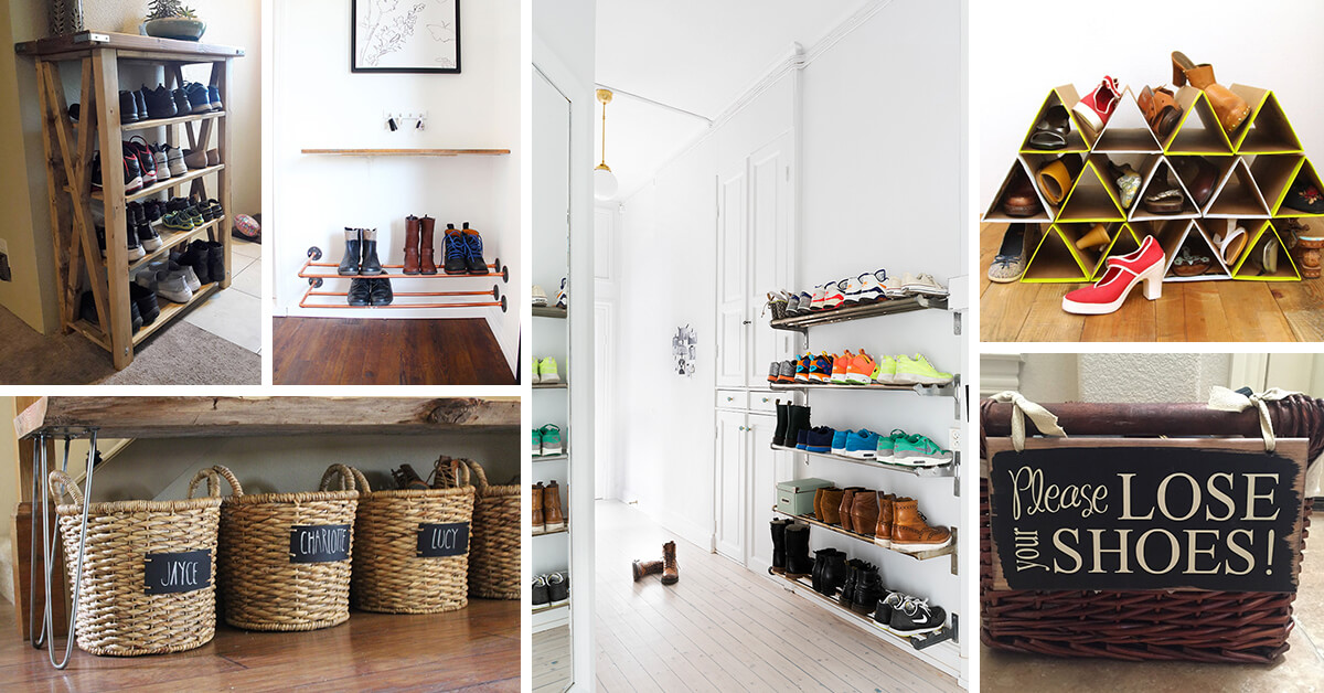 Featured image for “19 Clever Entryway Shoe Storage Ideas to Stop the Clutter”