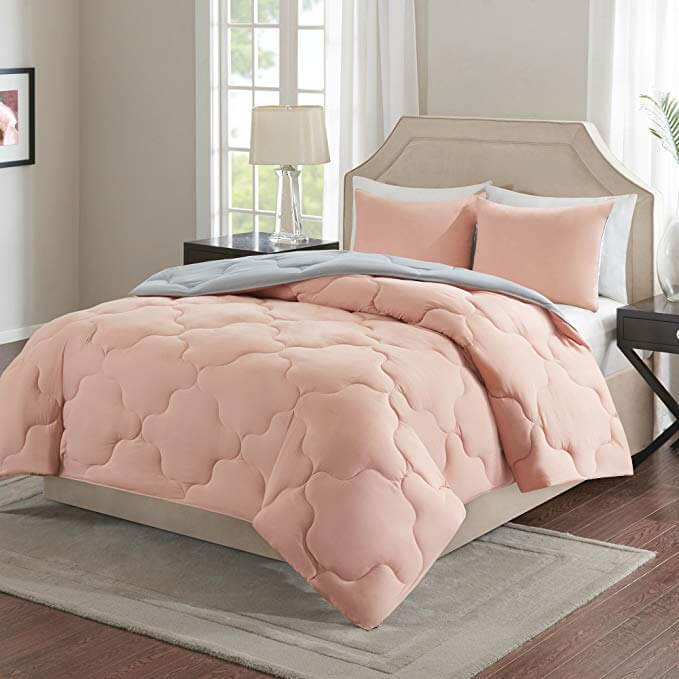 Fluffy and Fun Reversible Quilted Comforter