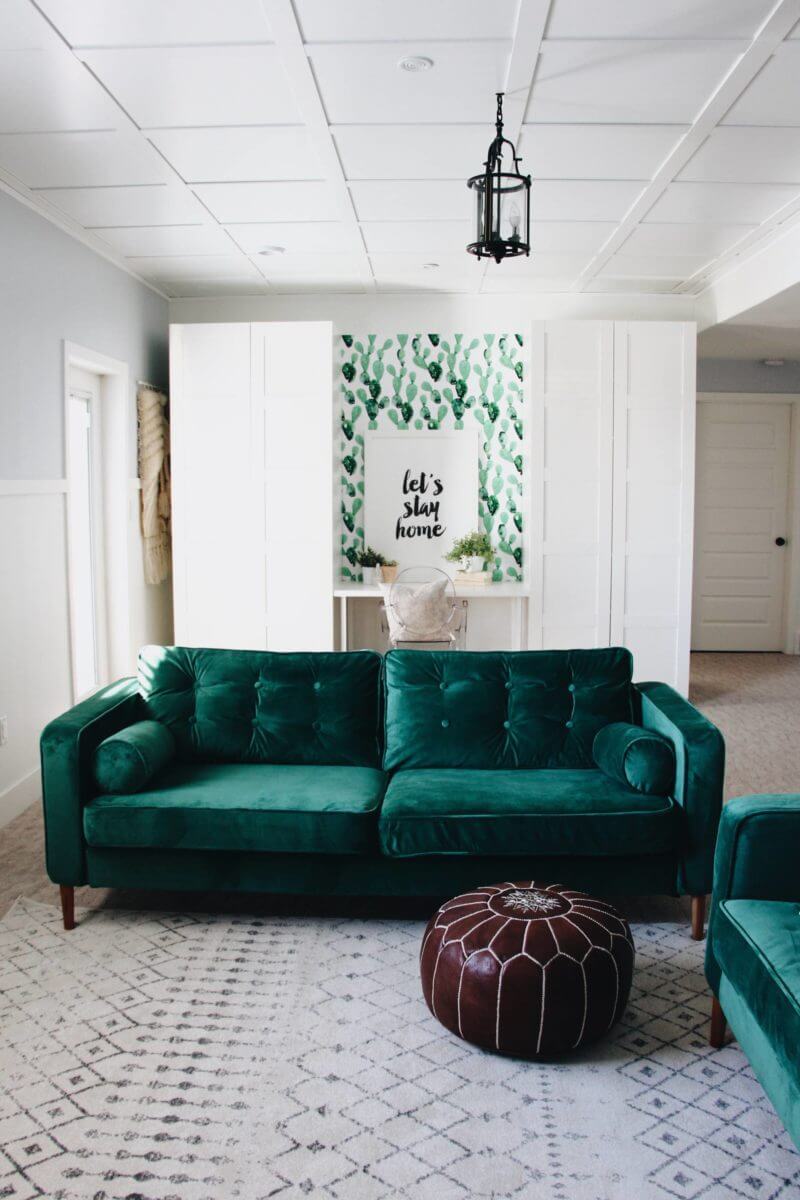 Bringing Upscale Green Velvet Dreams to Life