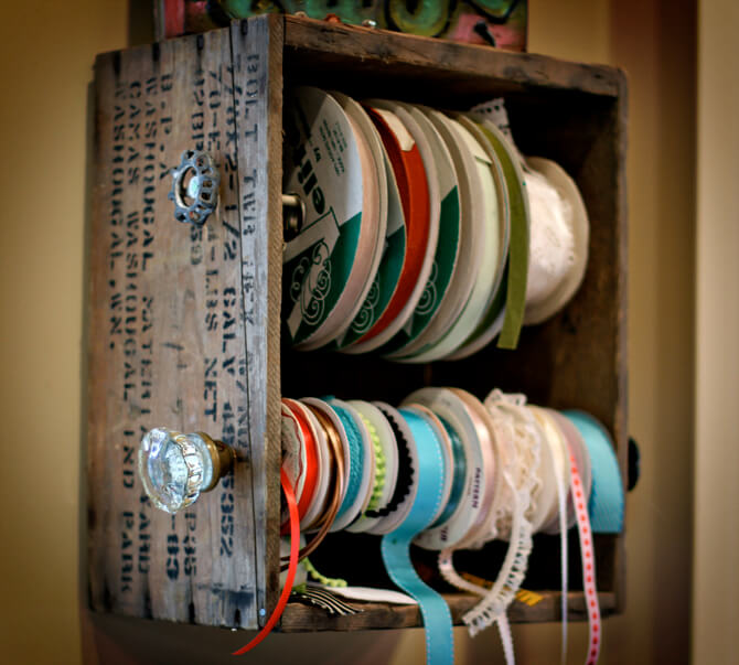 Crates And Ribbons Easy Access Storage