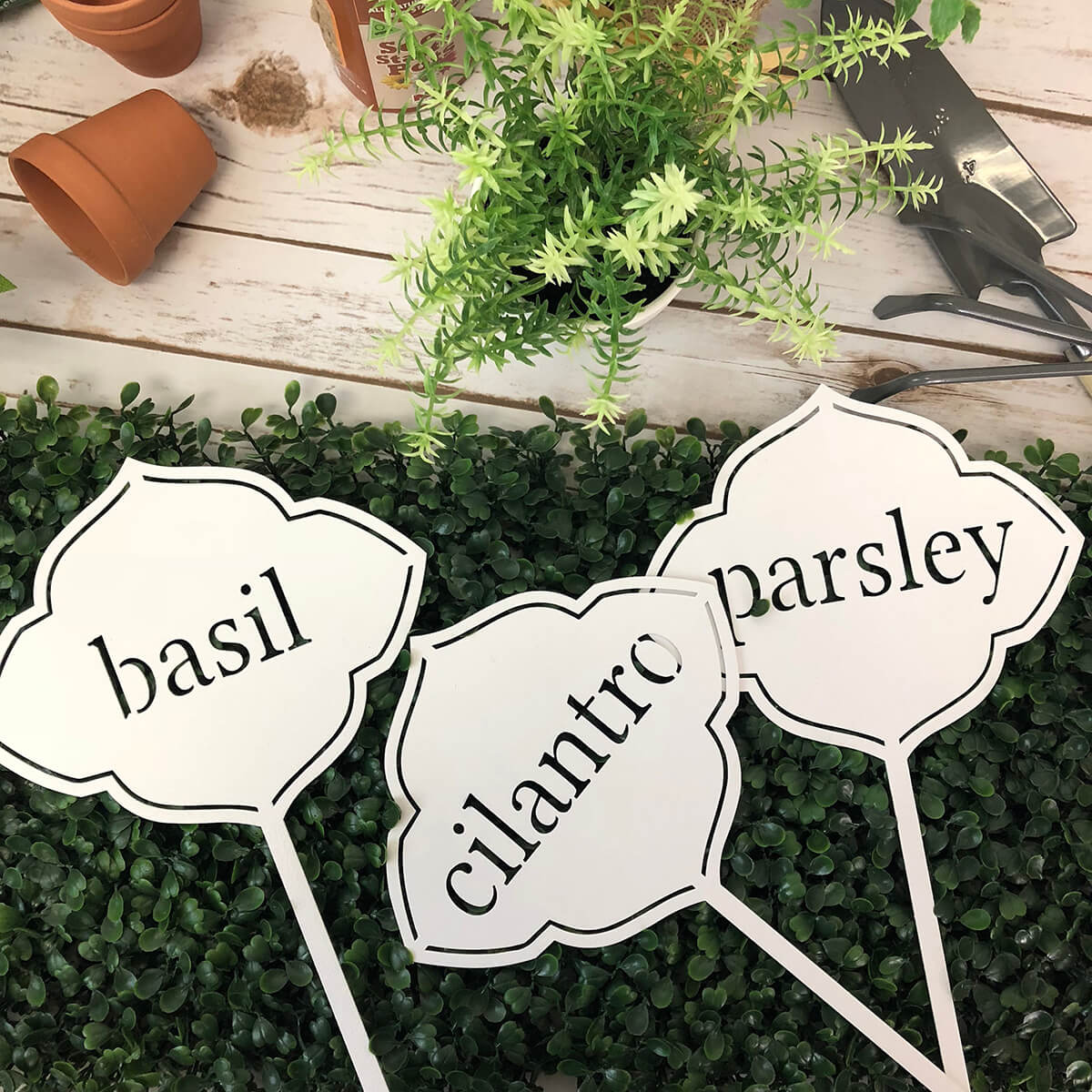 Customized Metal Garden Stakes