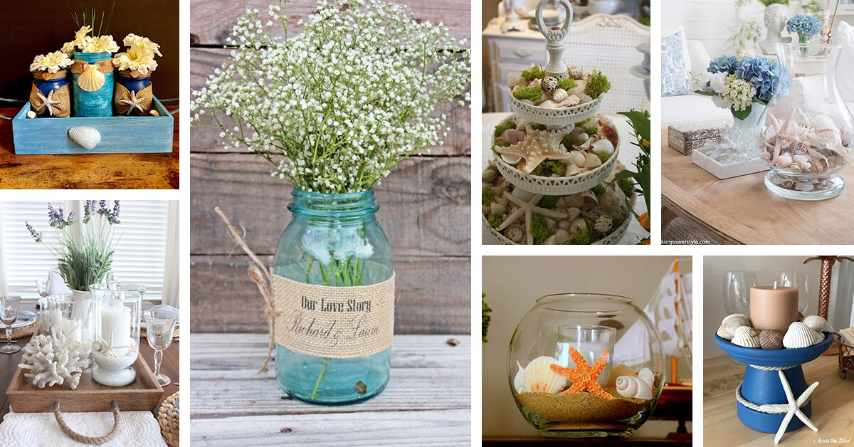 Featured image for “17 Beach Themed Centerpieces to Add Coastal Charm to Your Table”