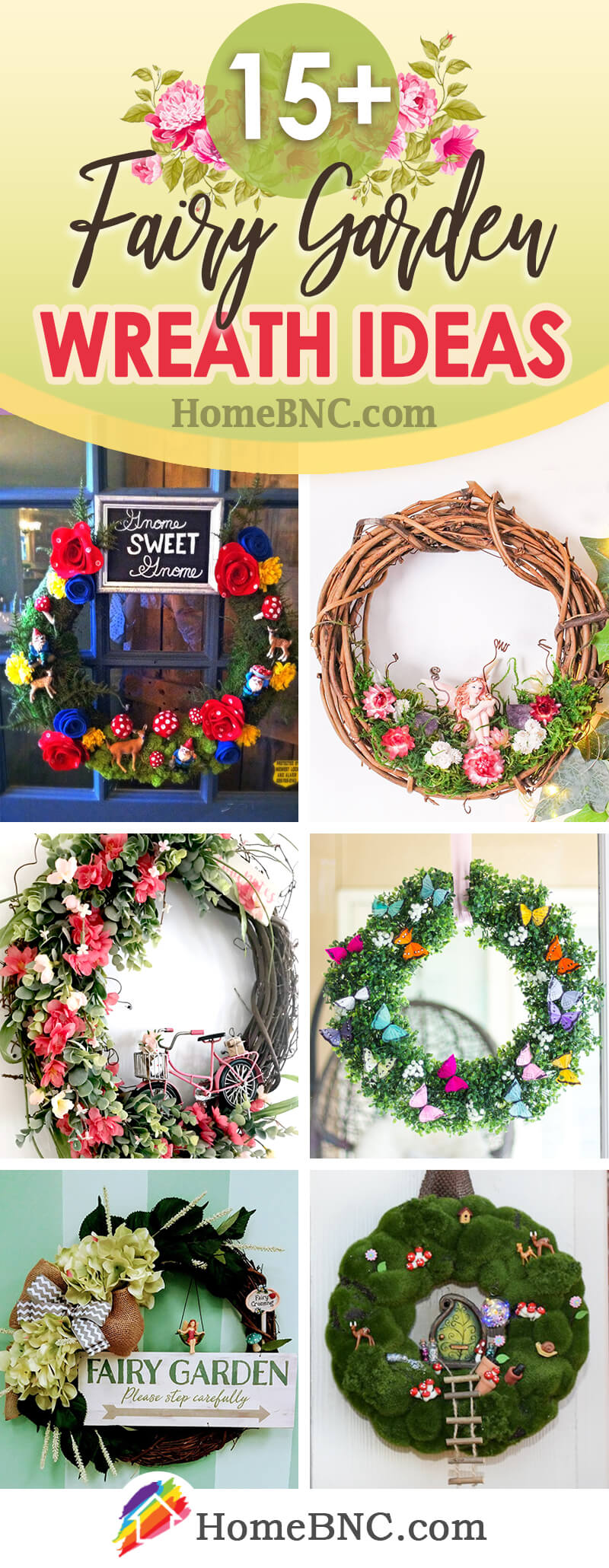 Fairy Garden Wreath Ideas