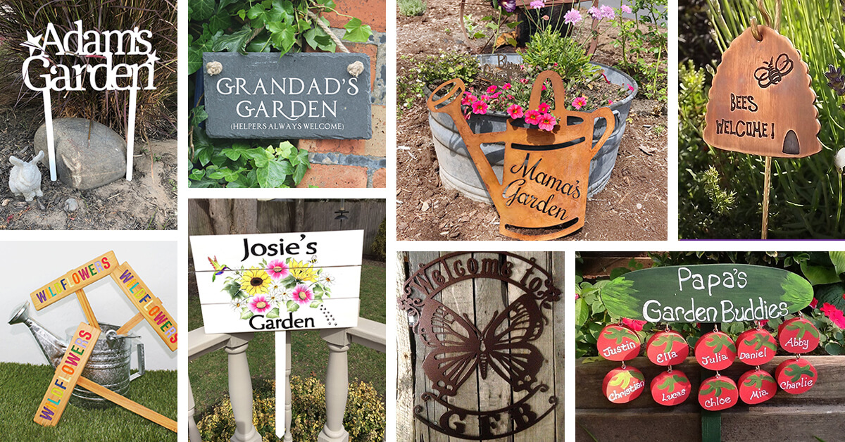 Featured image for “30+ Adorable Garden Sign Ideas to Make Your Outdoor More Charming”