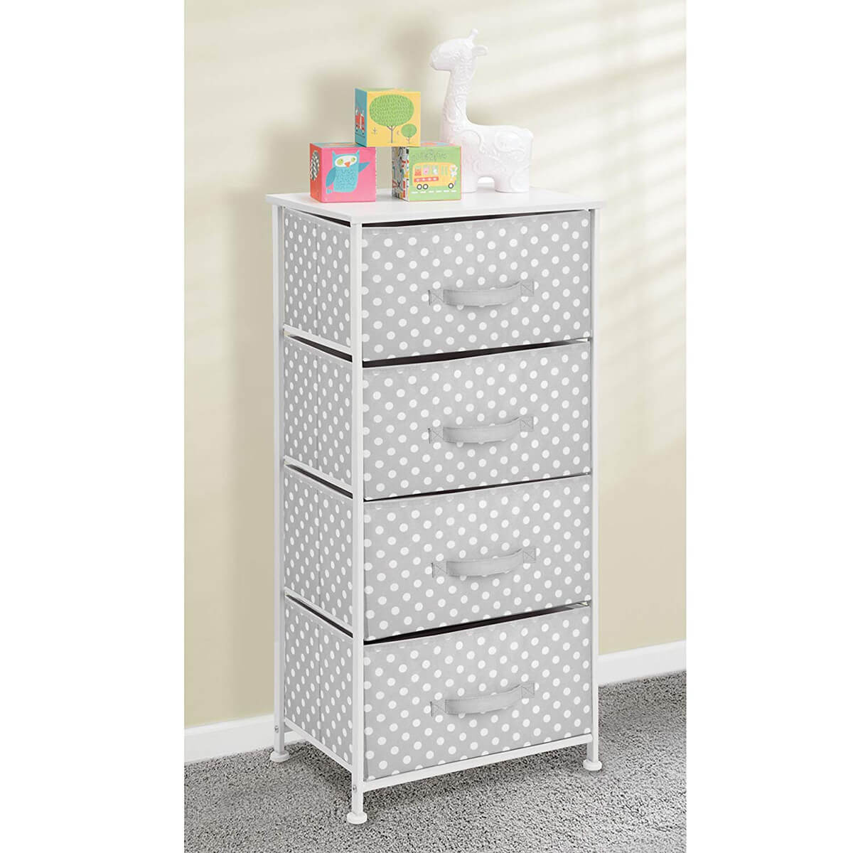 Adorable Polka-Dotted Dresser