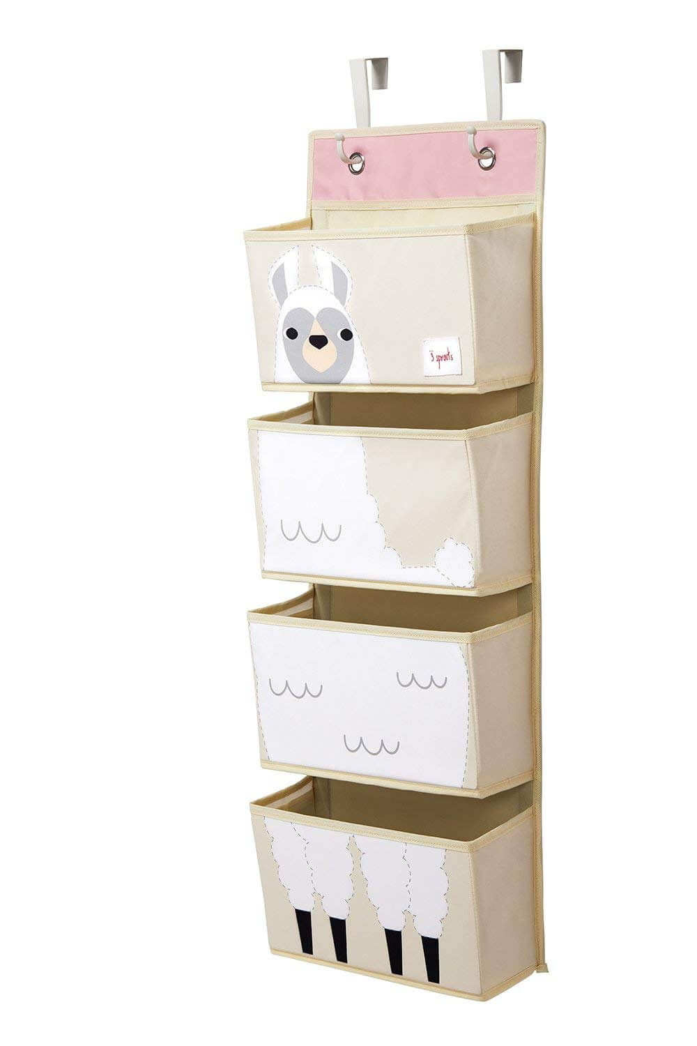 Door-Hanging Storage Bin Animals