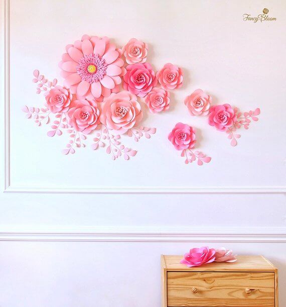 Multi-Designed Fancy Pink Blossoms