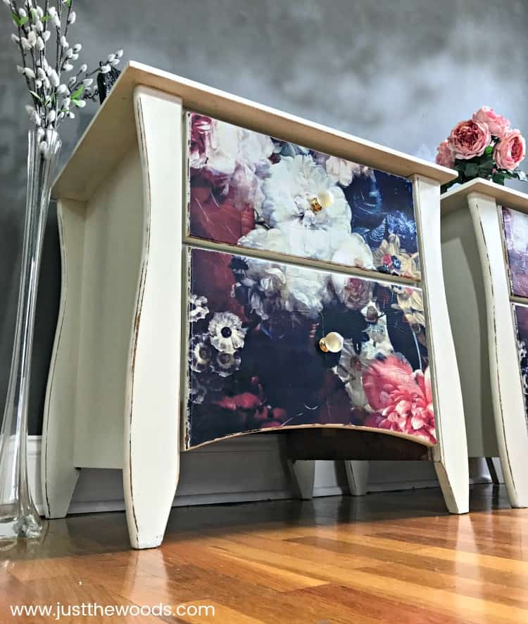 Fabulous Floral Decoupage Furniture