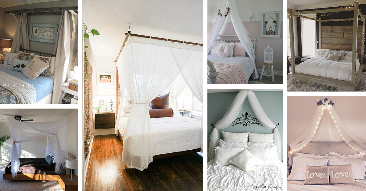Featured image for “24 Dreamy Canopy Bed Ideas and Designs that will Make You Fall in Love with Your Bedroom”