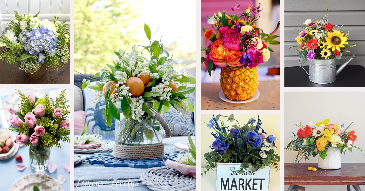 Featured image for “25 Beautiful Summer Flower Arrangement Ideas to Add Color for the Season”