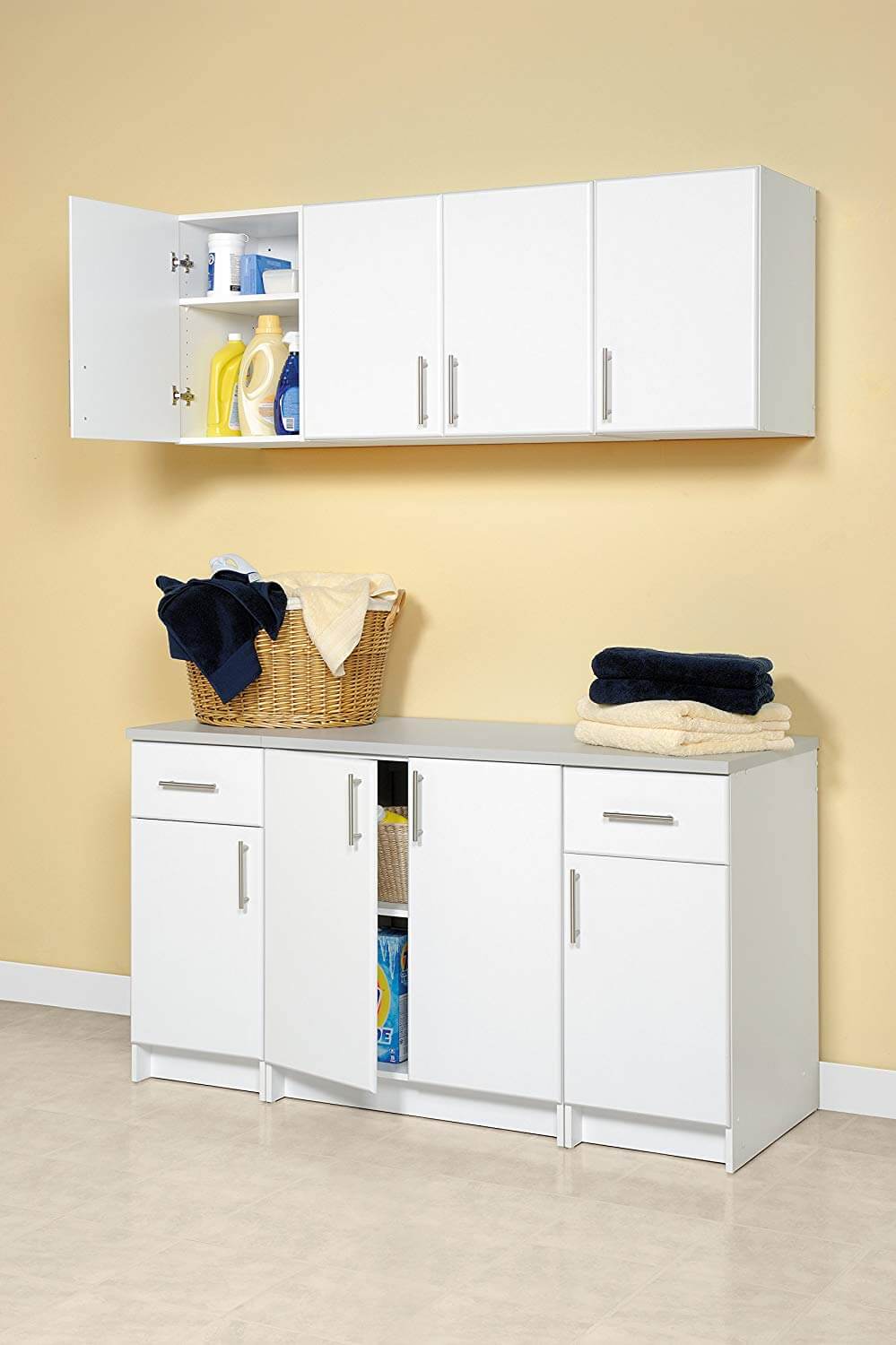 Two Door Stackable Wall Cabinet