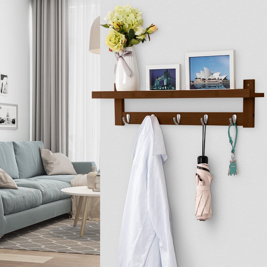 Langria Coat Rack Shelf Lets You Decorate