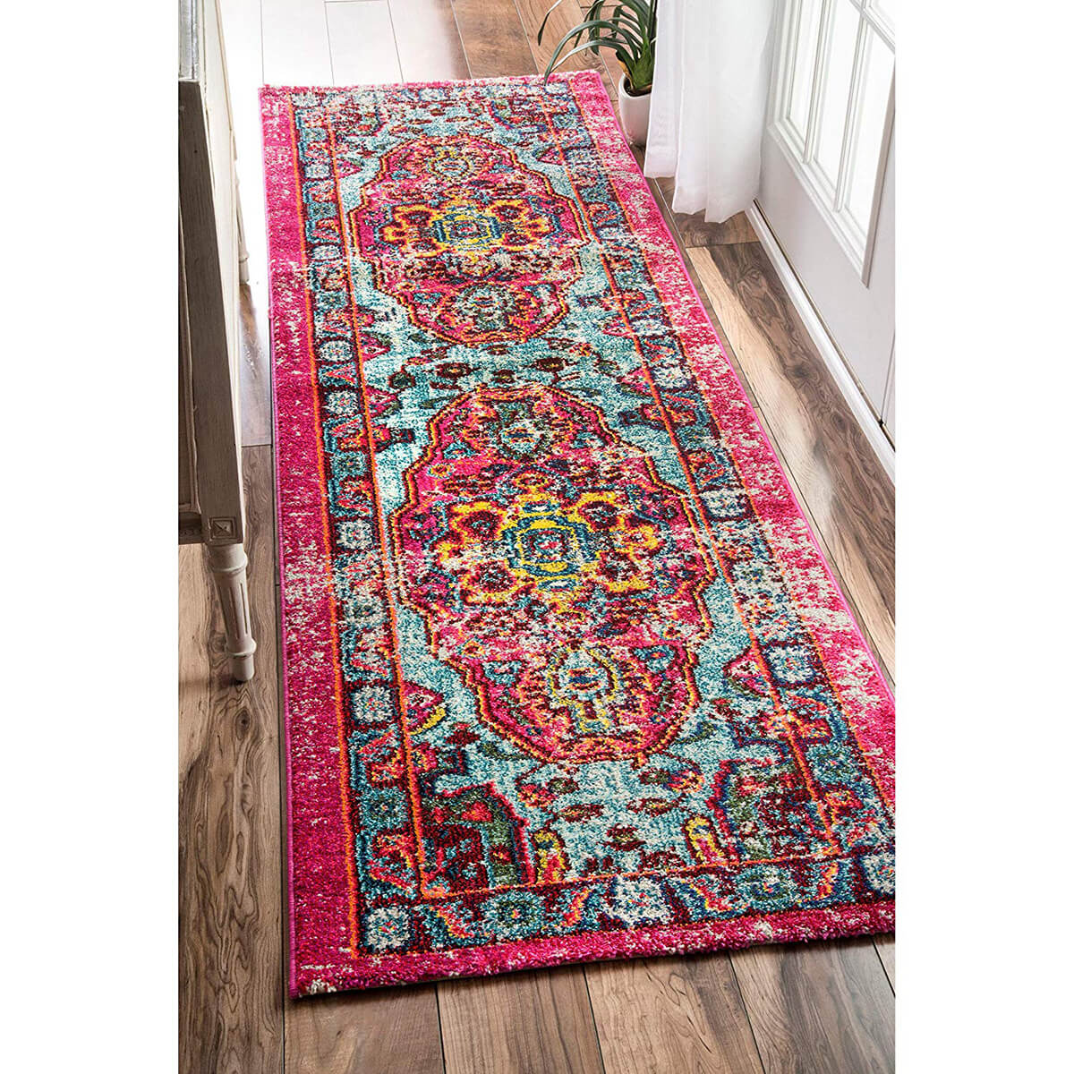 Beautiful Rug with a Boho Chic Vibe