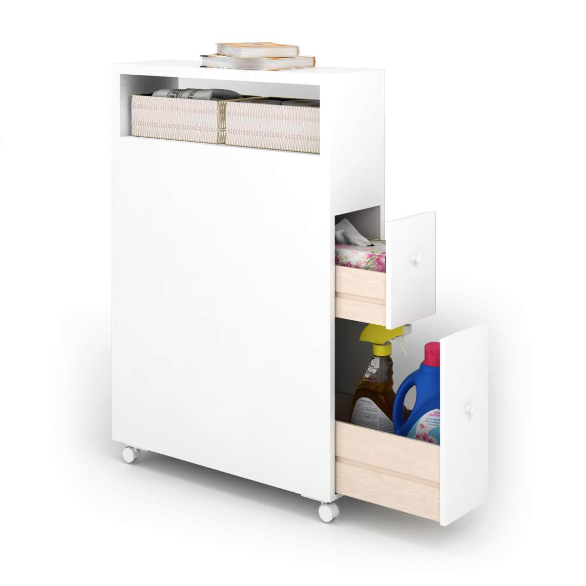 Space Saving Cabinet with Storage