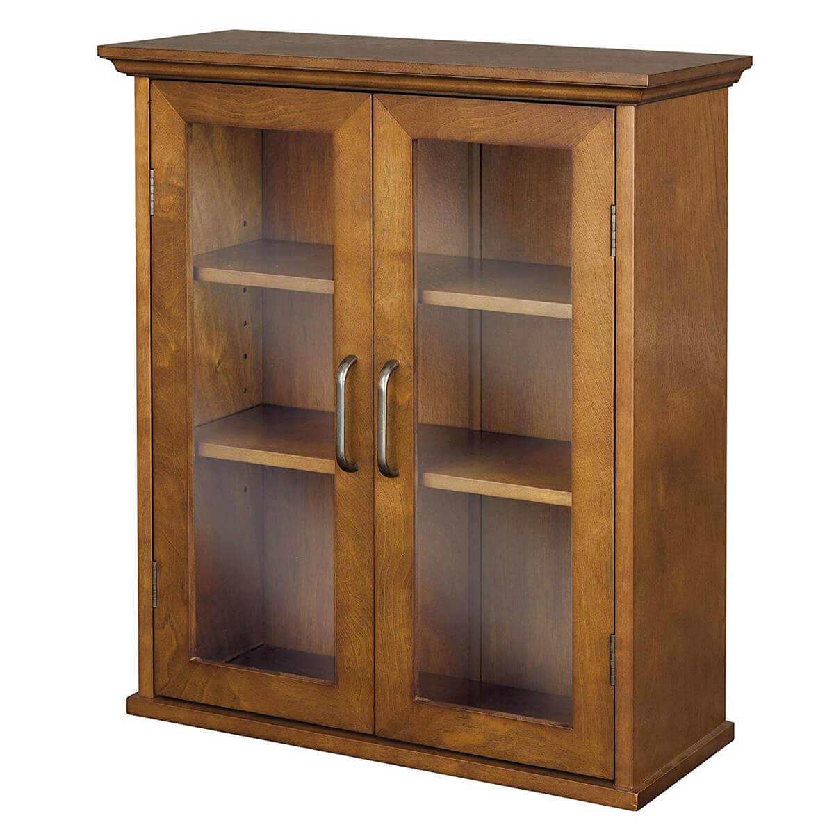 Elegant Oak Wood Wall Cabinet