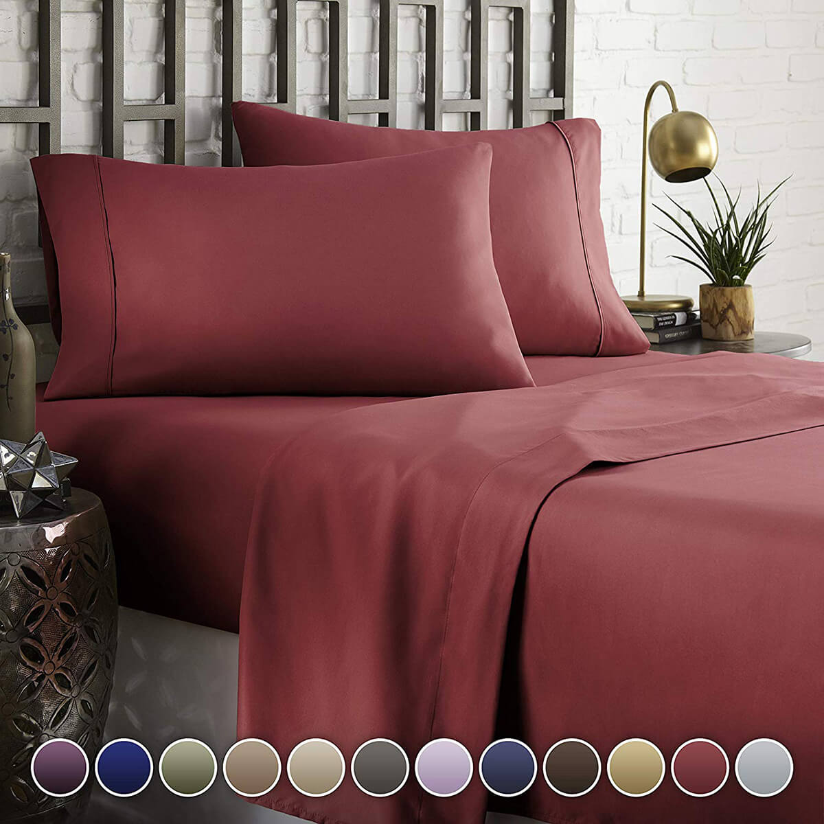 HC Collection Hotel Luxury Comfort Bed Sheet Set