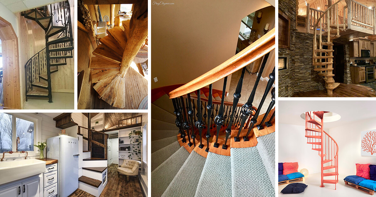 Featured image for “16 Stylish Spiral Staircase Ideas to Inspire Your Next Remodel”