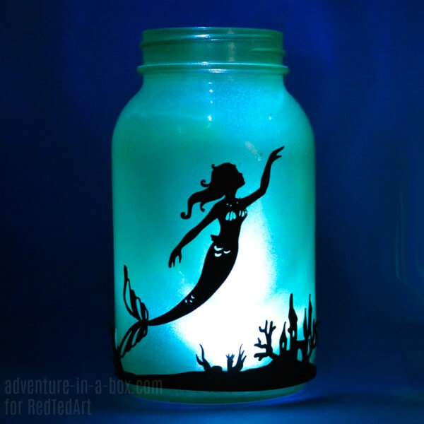 Enchanted Mason Jar Fairy Light