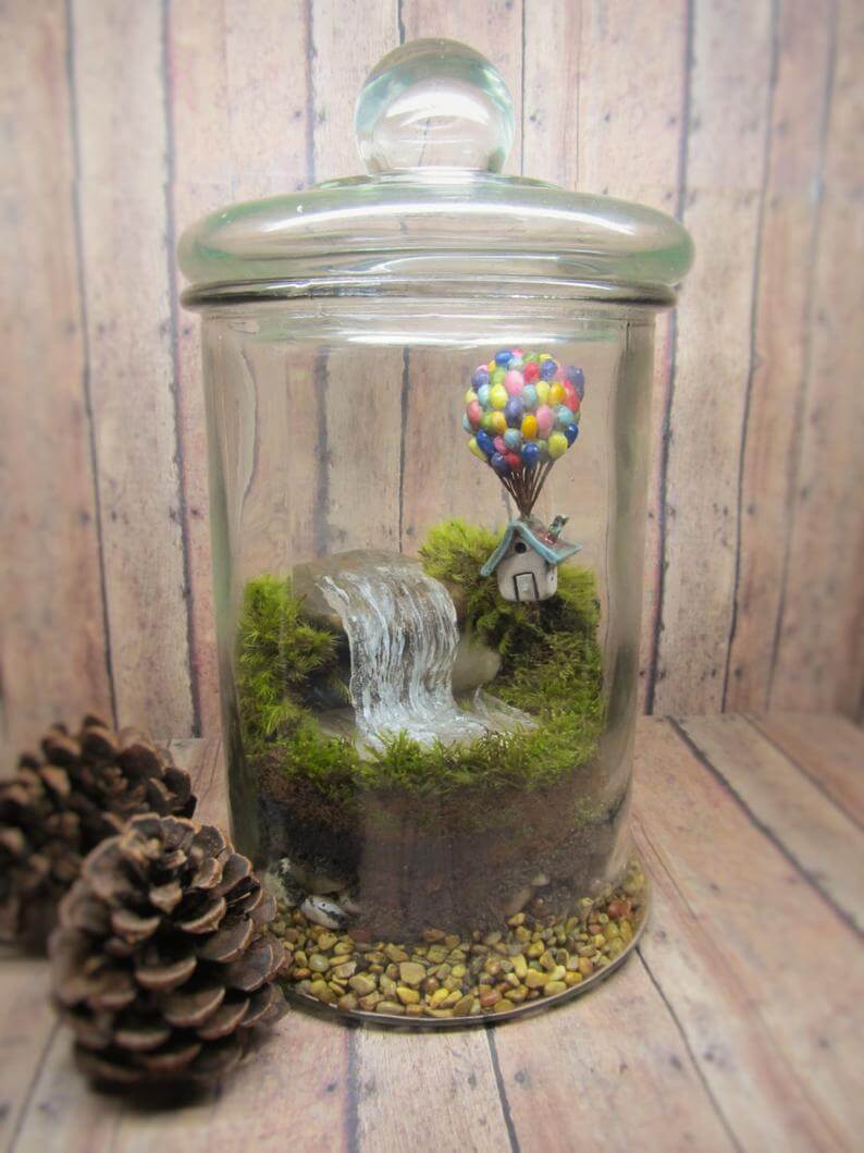 Up Themed Whimsical Adventure Jar