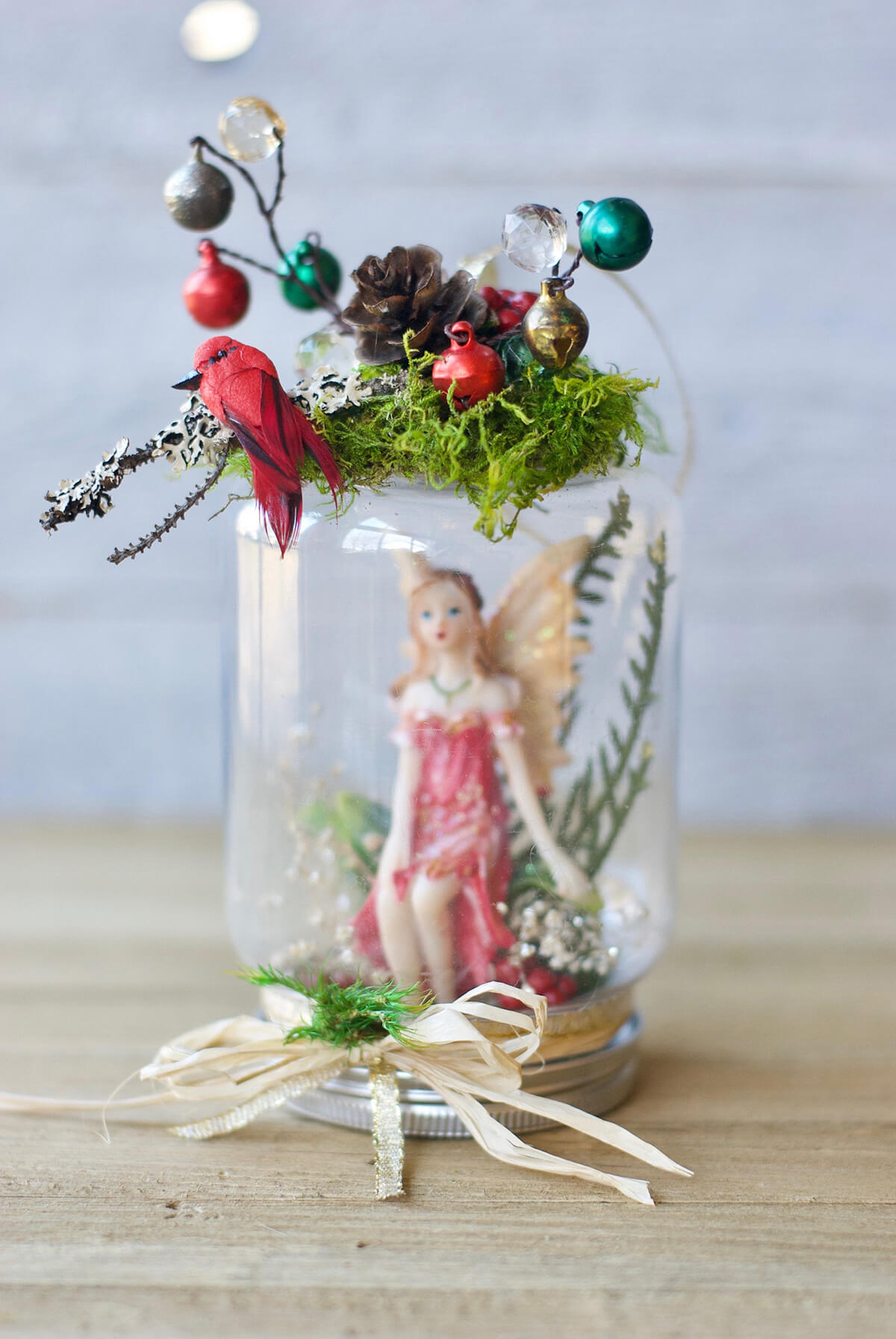 Jolly and Whimsical DIY Fairy Jar