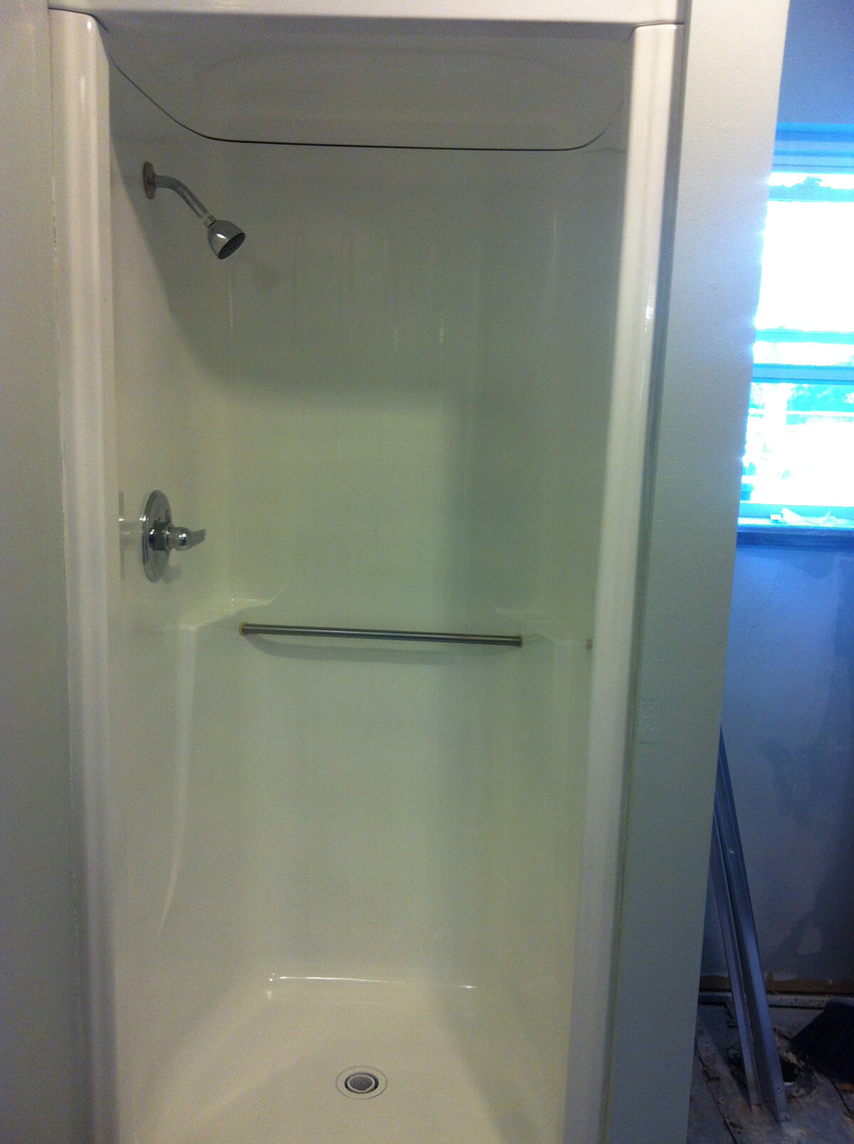 Easy Affordable Glazed Shower Transformation