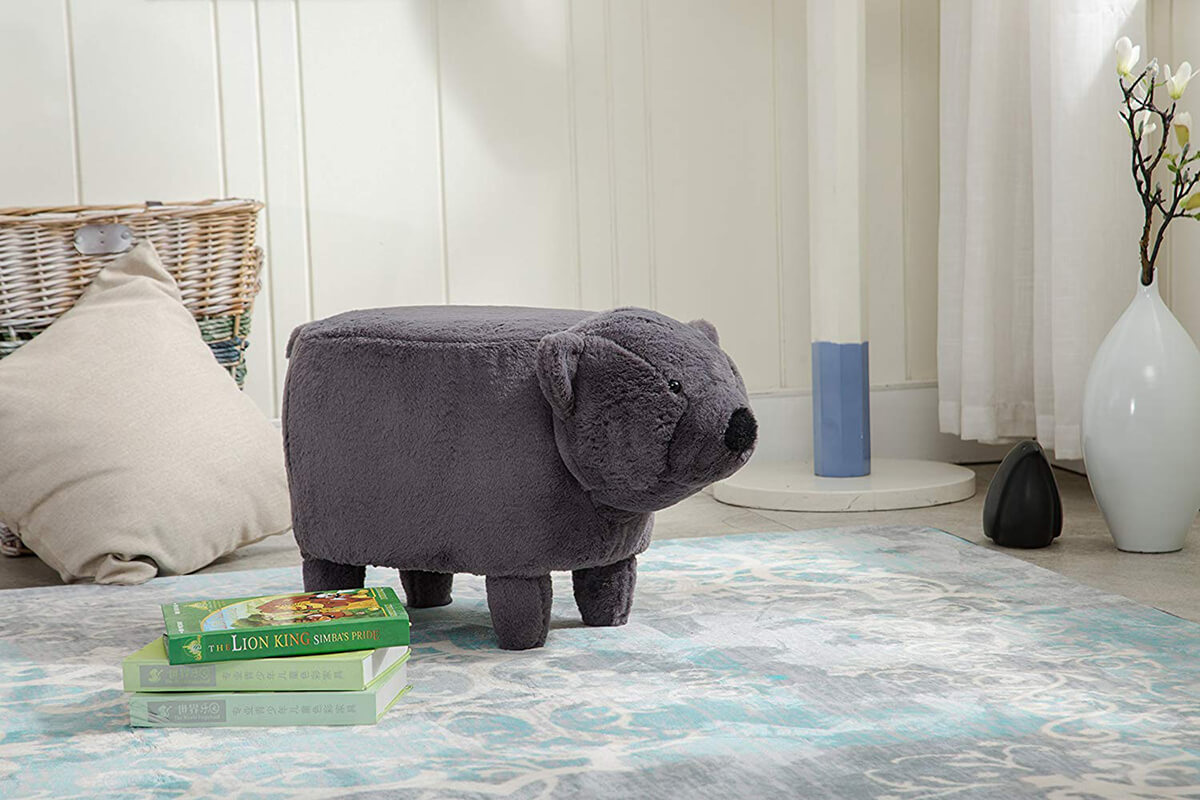 Adorable and Stylish Animal Shaped Ottoman