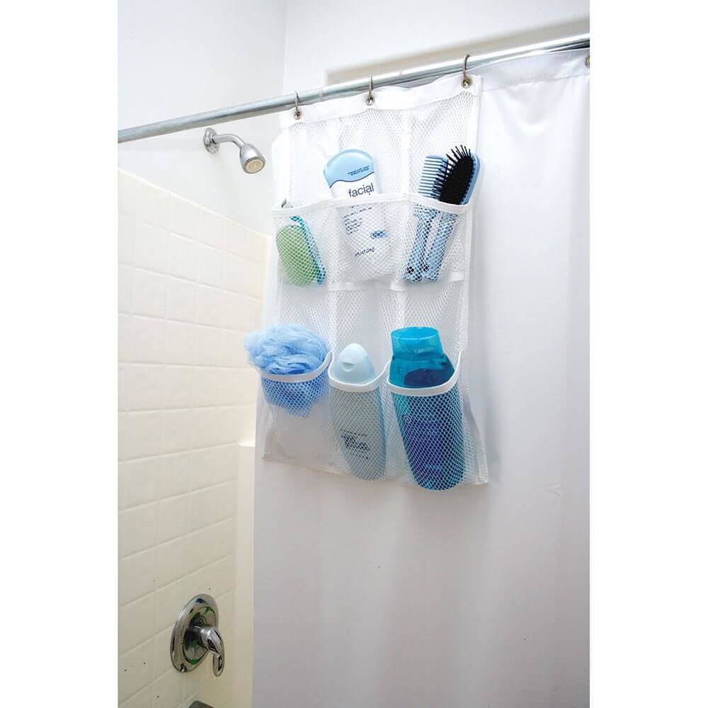 Hanging Mesh Bathroom and Shower Organizer