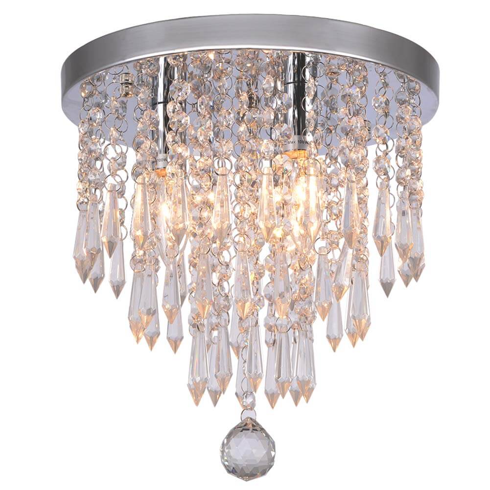 Whimsical and Romantic Crystal Chandelier