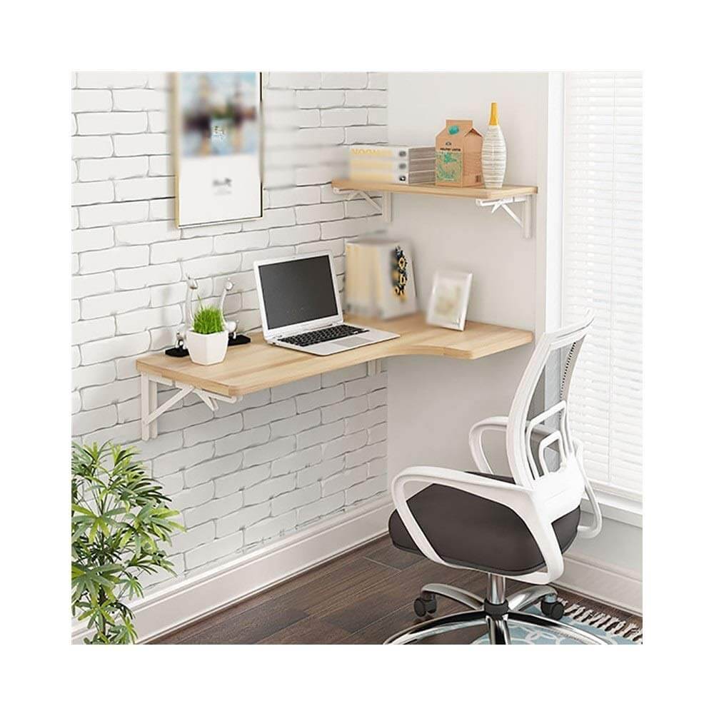 L-Shaped Corner Wall Desk Ideas