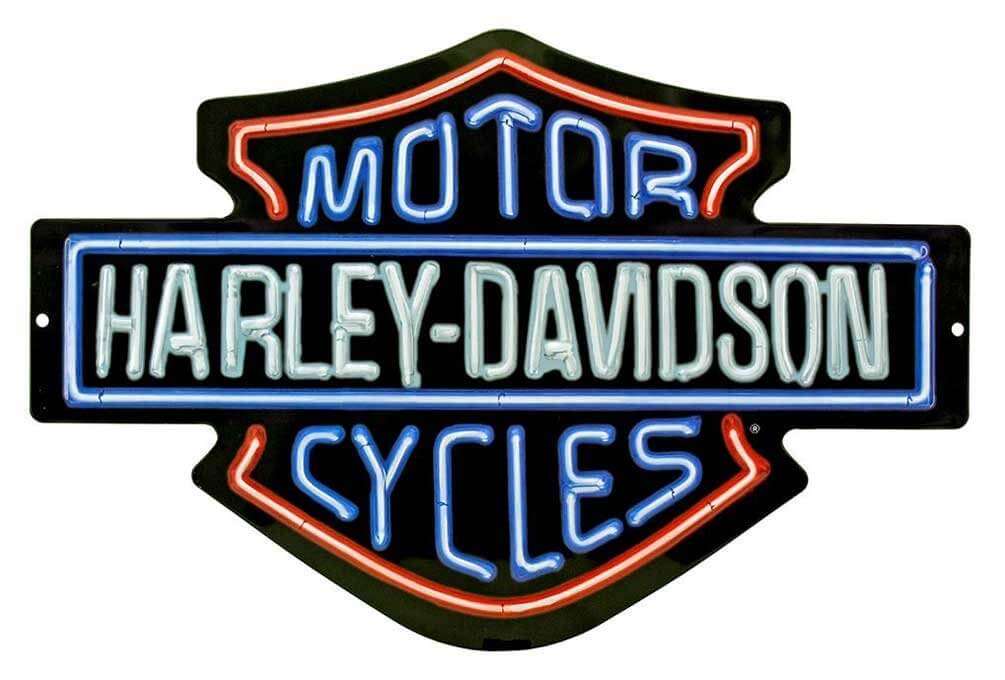 Harley-Davidson Shield Man Cave Sign