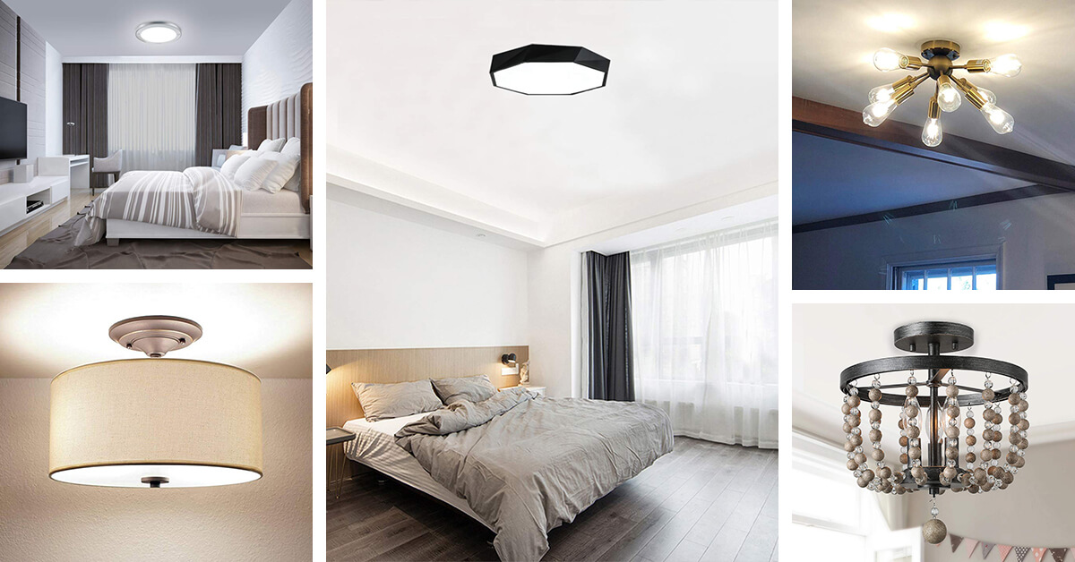 Featured image for 28 of the Most Stylish Bedroom Ceiling Lights for Your Home