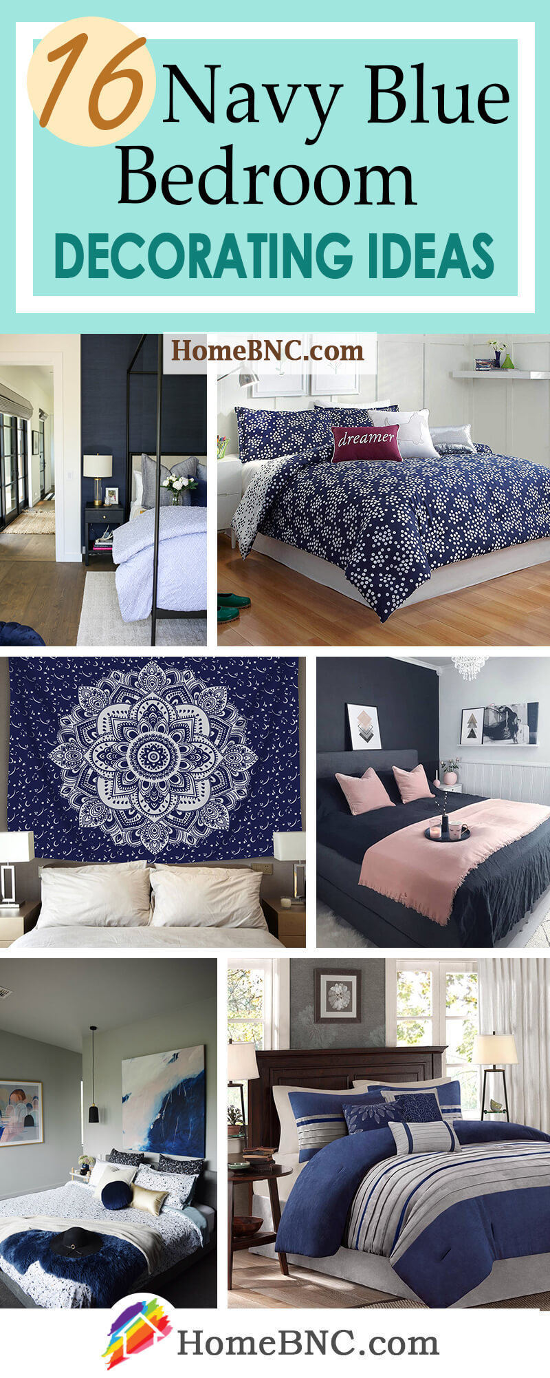 Navy Blue Bedroom Decor Ideas