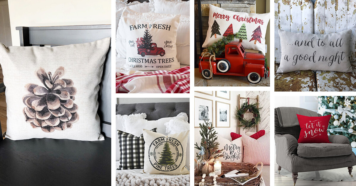 Featured image for “29 Christmas Pillows to Find the Perfect Couch Companion”