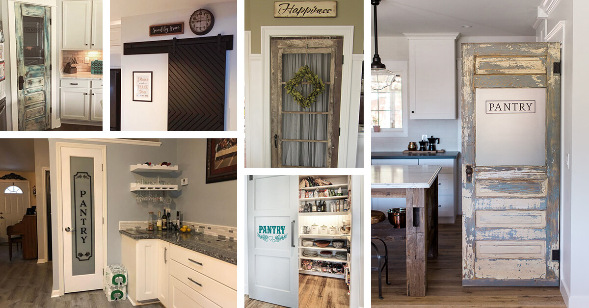 Featured image for “23 Pantry Door Ideas that are Far from Boring”