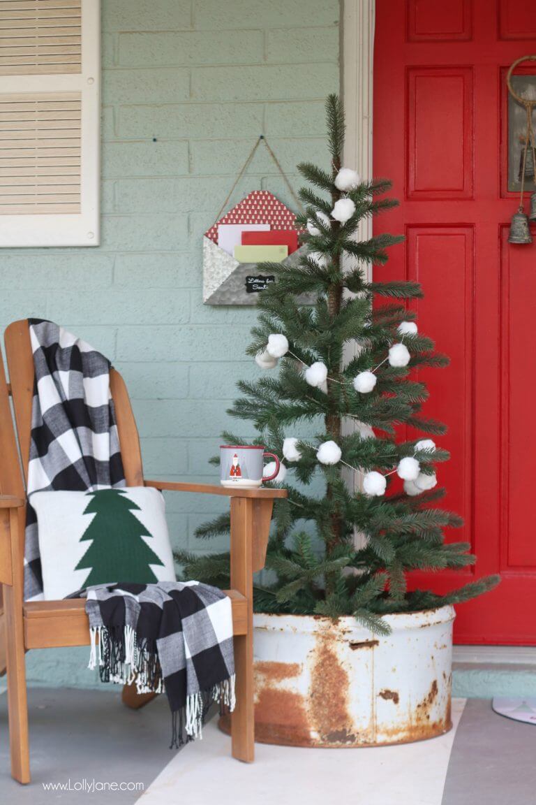 Extra Large Cotton Ball Garland