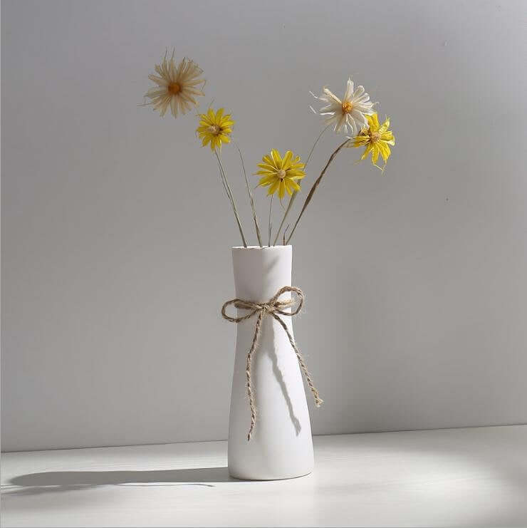 Simply Elegant Ceramic Flower Vase