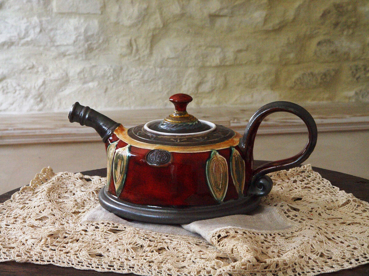 Unique Handmade Ceramic Teapot Set