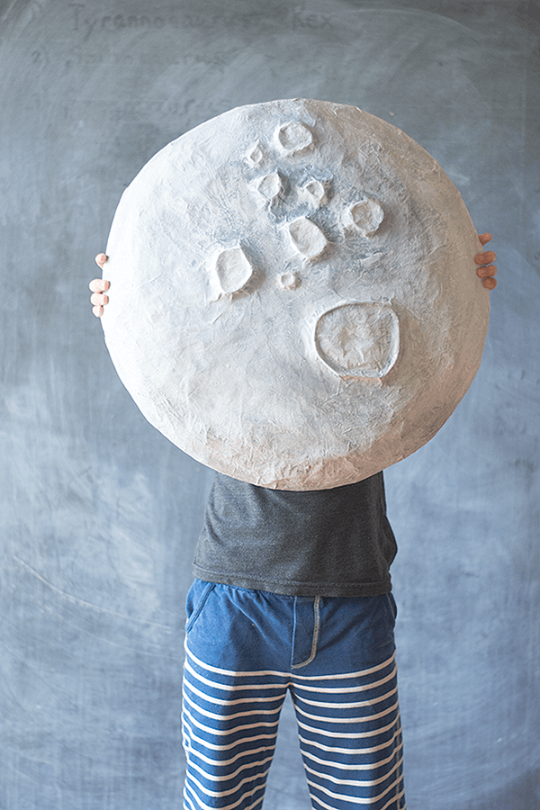 Massive DIY Paper Mache Moon